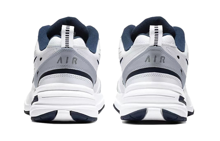 Shop 【訂製球鞋】 Nike Air Monarch 4 改色訂製 反光效果 塗鴉 情人節 增高 復古 低幫 老爹鞋 男女同款 灰