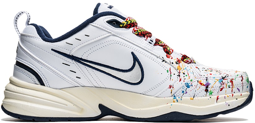 Zapatillas Nike Air Monarch IV 'Pintura Retro Graffiti - Blanco Azul' 415445-102(TeamB-男女款泼墨银钩F-BOX) Order Zapatillas Nike Air Monarch IV 'Pintura Retro Graffiti - Blanco Azul' 415445-102(TeamB-男女款泼墨银钩F-BOX)