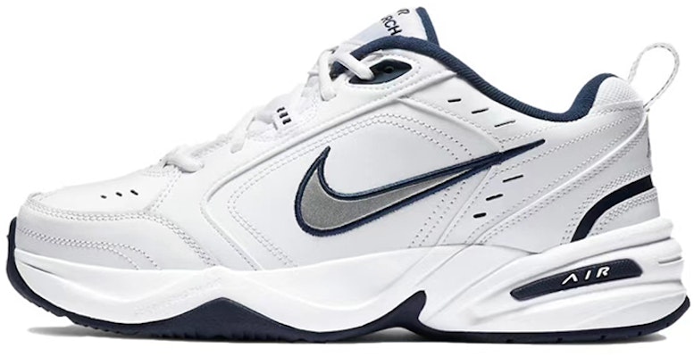 나이키 에어 모나크 IV "레트로 유화 그라피티 - 화이트 블루" 415445-102(TeamB-男女款泼墨银钩F-BOX) Details for 나이키 에어 모나크 IV "레트로 유화 그라피티 - 화이트 블루" 415445-102(TeamB-男女款泼墨银钩F-BOX)