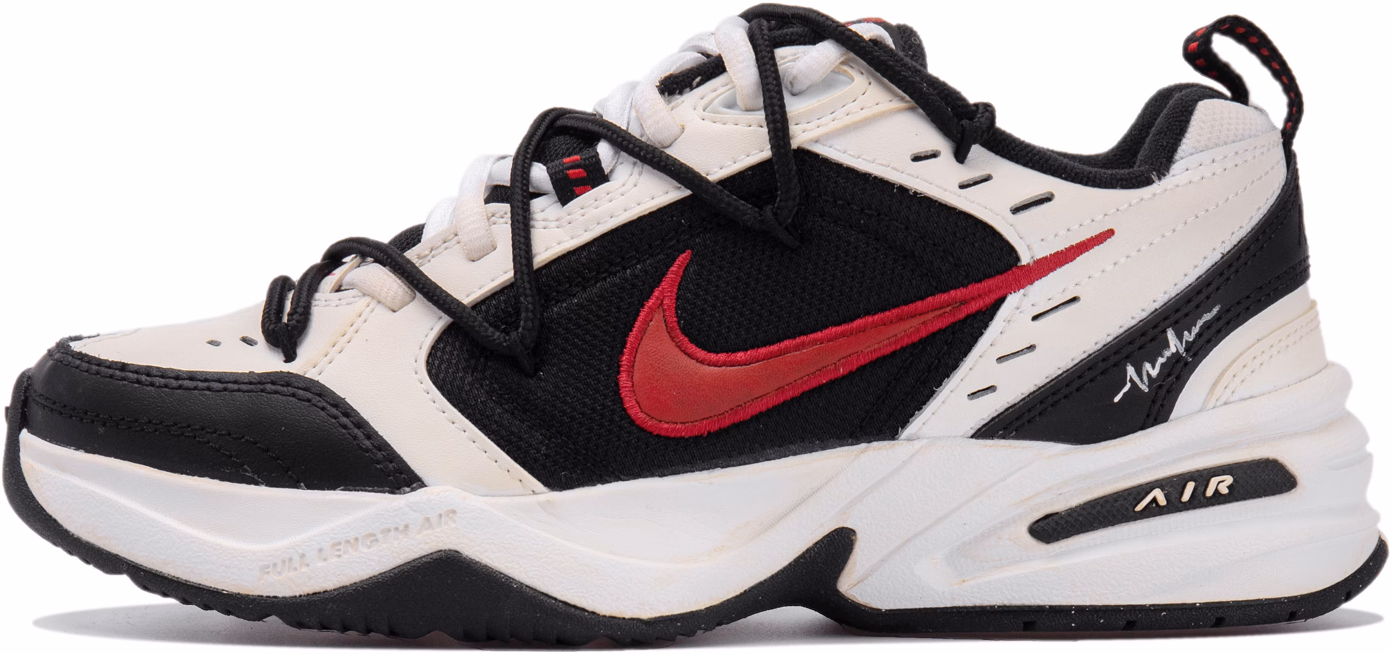 custom-shoes-nike-air-monarch-iv-retro-yellow-red-swoosh