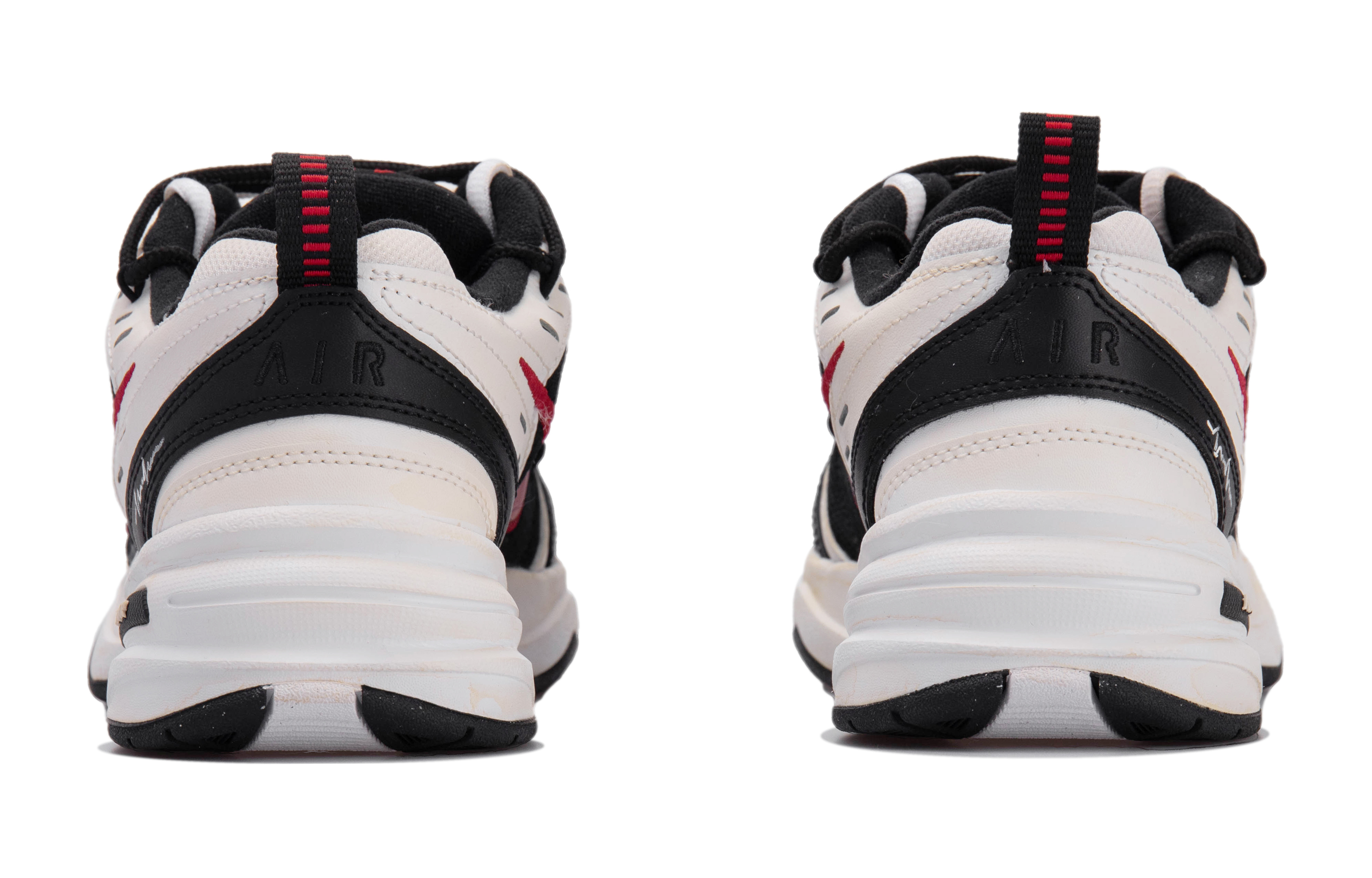 Purchase 나이키 에어 모나크 4 '레트로 옐로우 레드 스우시' (커스텀) 415445-101(Team拾玖-复古黄）