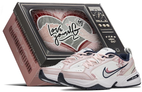 나이키 에어 모나크 IV '토끼핑크 화이트' (커스텀) 415445-102(TeamA-咆哮兔S-BOX) Buy 나이키 에어 모나크 IV '토끼핑크 화이트' (커스텀) 415445-102(TeamA-咆哮兔S-BOX)