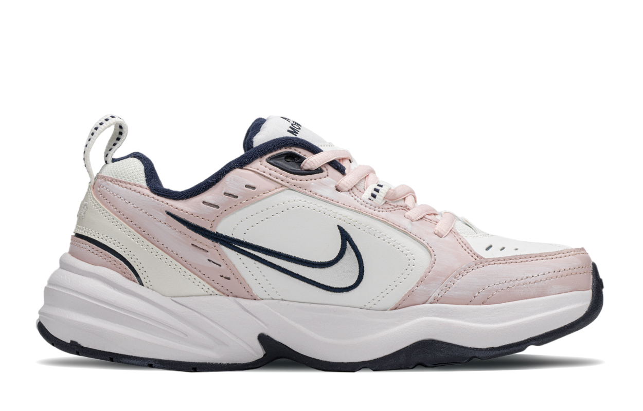 Lookbook [カスタムシューズ] ナイキ エア モナーク IV「ロアリングラビット ピンクホワイト」 415445-102(TeamA-咆哮兔S-BOX)