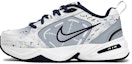 Buy Nike Air Monarch IV Personalizadas "Grafiti Gris Azul" 415445-102(TeamS-蓝白裂痕涂鸦S-BOX)