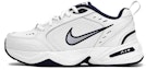 Purchase Nike Air Monarch IV Personalizadas "Grafiti Gris Azul" 415445-102(TeamS-蓝白裂痕涂鸦S-BOX)