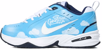 【カスタムシューズ】ナイキ エア モナーク IV『セレーン スカイブルー・ホワイト』 415445-102(Team10-碧蓝天空) Buy 【カスタムシューズ】ナイキ エア モナーク IV『セレーン スカイブルー・ホワイト』 415445-102(Team10-碧蓝天空)