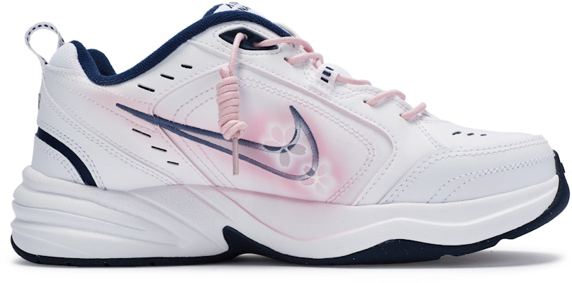 나이키 에어 모나크 IV "봄날 벚꽃" (커스텀) 415445-102(Team80-男女同款春日樱雨) Lookbook 나이키 에어 모나크 IV "봄날 벚꽃" (커스텀) 415445-102(Team80-男女同款春日樱雨)