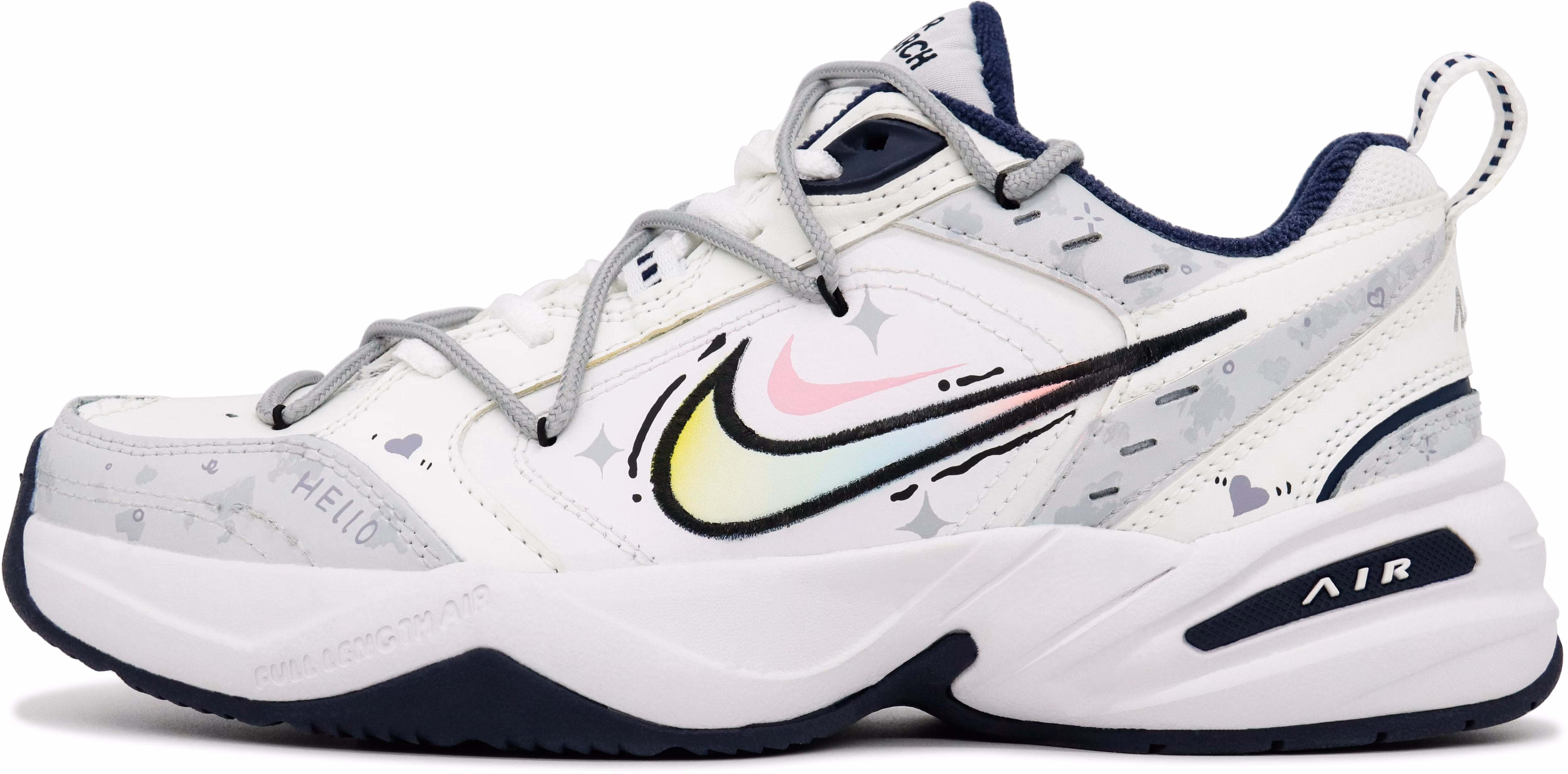 custom-shoes-nike-air-monarch-iv-stardust-graffiti-cny