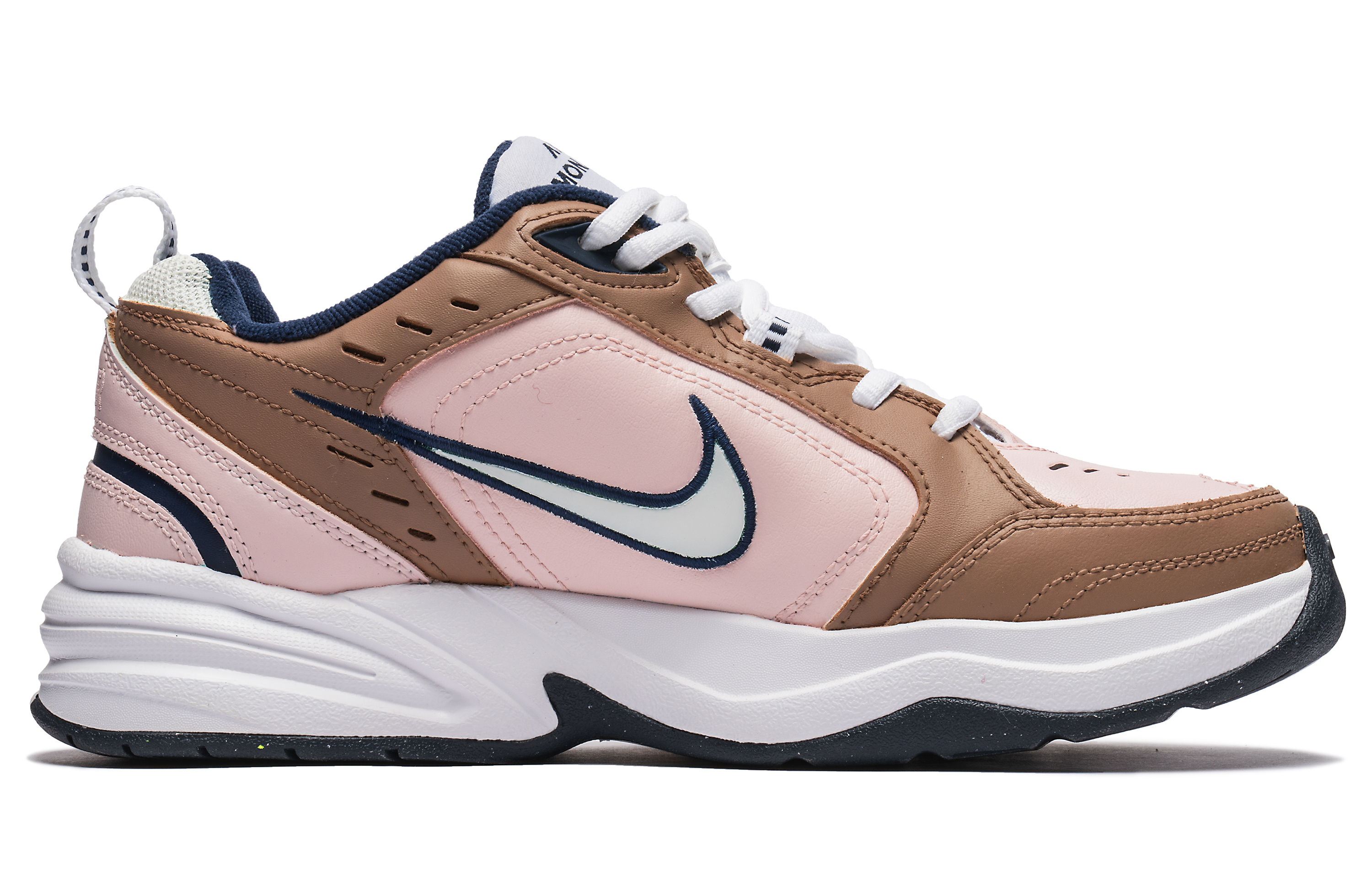 Lookbook 【カスタムシューズ】ナイキ エア モナーク IV「ストロベリーミルクシェイク＆モカ」 415445-102(Team22-樱桃摩卡)