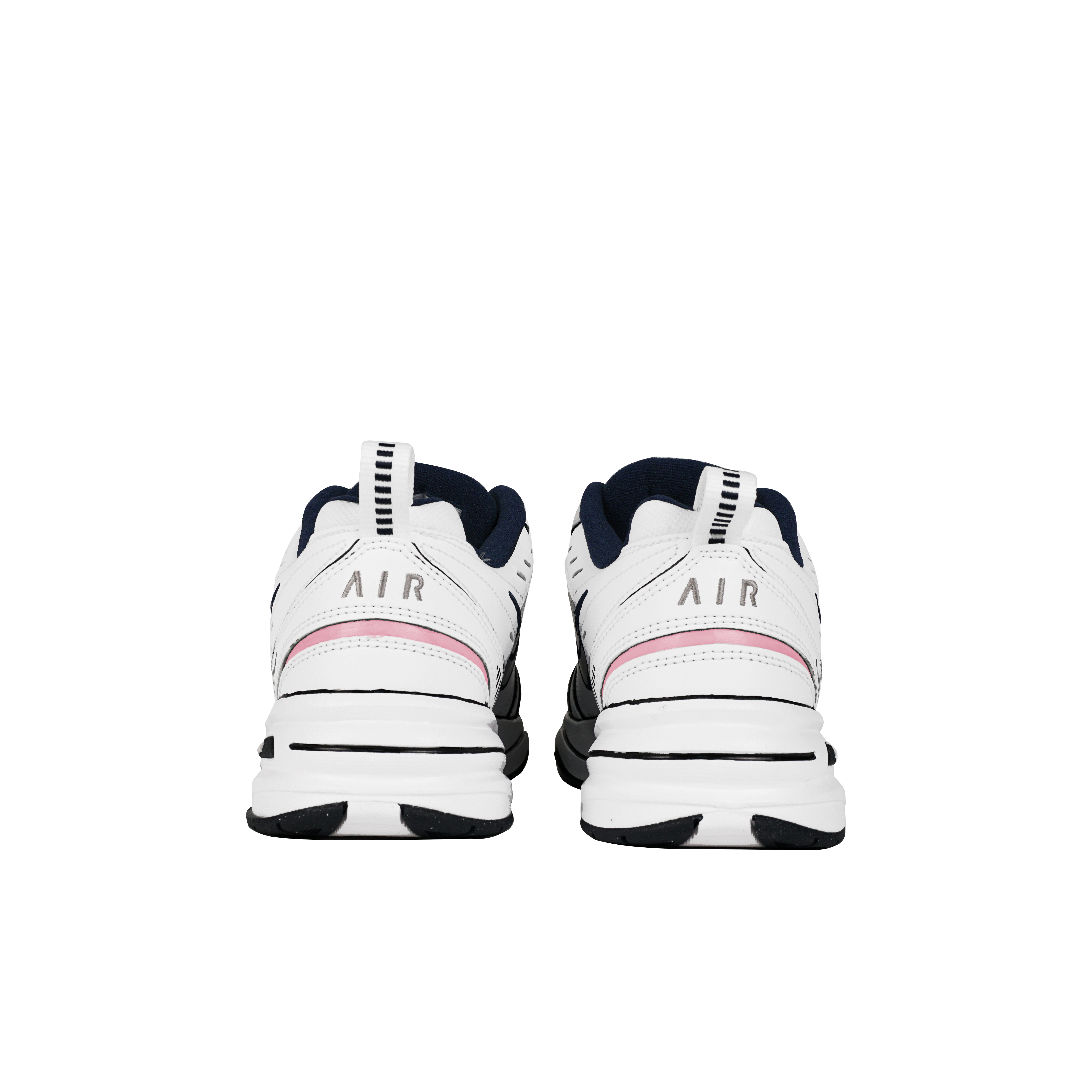 Purchase 【訂製球鞋】Nike Air Monarch 4 玖制 皮革 漫畫少年草莓糖果二次元凌亂線條 手繪潮流復古 防滑耐磨 低筒 老爹鞋 男女同款 白粉