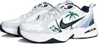 Shop 【訂製球鞋】Nike Air Monarch 4 夏日椰林 春夏系列 海浪 椰子樹 塗鴉 清新 簡約 減震輕便 低筒 老爹鞋 男女同款 藍白