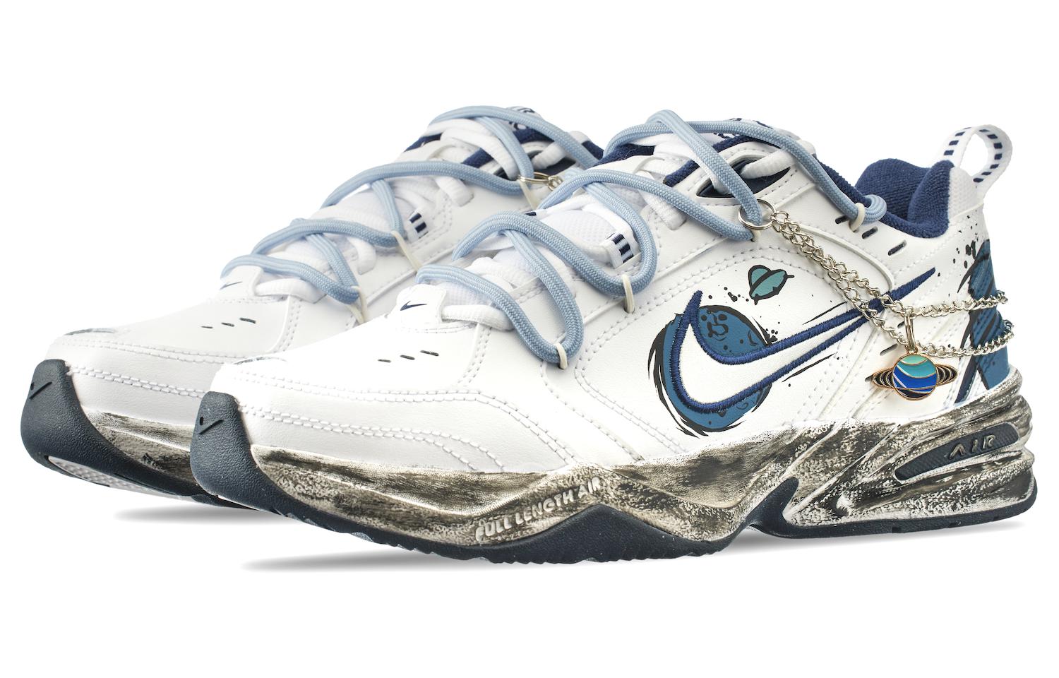 Purchase [定制鞋款] 耐克 Air Monarch IV '流浪地球 白蓝配色' 415445-102（Team144-流浪地球）