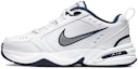 Cheap Zapatillas Personalizadas Nike Air Monarch IV 'Tierra Errante Blanco-Azul' 415445-102(Team144-流浪地球)