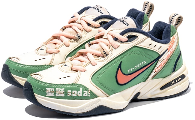 Zapatillas Nike Air Monarch IV 'Blanco-Verde Edición Navideña' 415445-102(TeamB-男女款圣诞白绿M-BOX) Lookbook Zapatillas Nike Air Monarch IV 'Blanco-Verde Edición Navideña' 415445-102(TeamB-男女款圣诞白绿M-BOX)