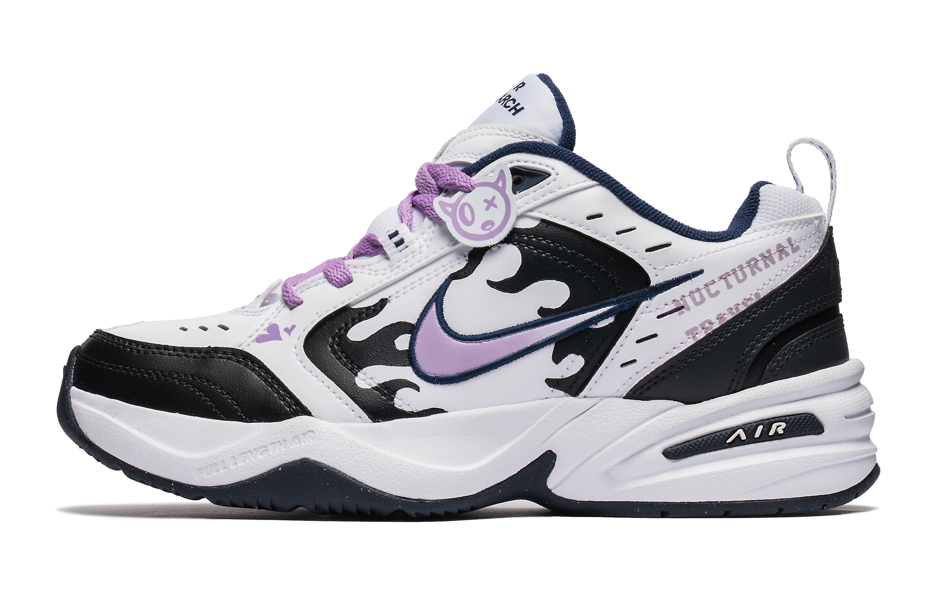 [Custom Shoes] Nike Air Monarch IV 'White-Purple'