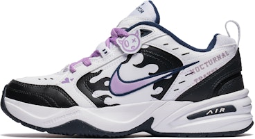 나이키 에어 모나크 IV "화이트-퍼플" 커스텀 415445-102(Team22-熊猫爱心火焰) Buy 나이키 에어 모나크 IV "화이트-퍼플" 커스텀 415445-102(Team22-熊猫爱心火焰)