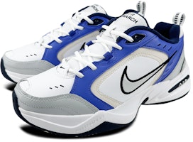 나이키 에어 모나크 IV "화이트 블루" 커스텀 슈즈 415445-102(Team叁-男女同款moh白蓝QD) Lookbook 나이키 에어 모나크 IV "화이트 블루" 커스텀 슈즈 415445-102(Team叁-男女同款moh白蓝QD)