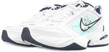 나이키 에어 모나크 IV '흰/파/검' (커스텀) 415445-102(Team179-滑雪小狗) Lookbook 나이키 에어 모나크 IV '흰/파/검' (커스텀) 415445-102(Team179-滑雪小狗)