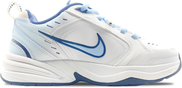 【客製球鞋】 Nike Air Monarch 4 藍蝶 百搭舒適 復古經典 時尚潮流 防滑耐磨增高 低筒 老爹鞋 男女同款 白藍色 Lookbook 【客製球鞋】 Nike Air Monarch 4 藍蝶 百搭舒適 復古經典 時尚潮流 防滑耐磨增高 低筒 老爹鞋 男女同款 白藍色