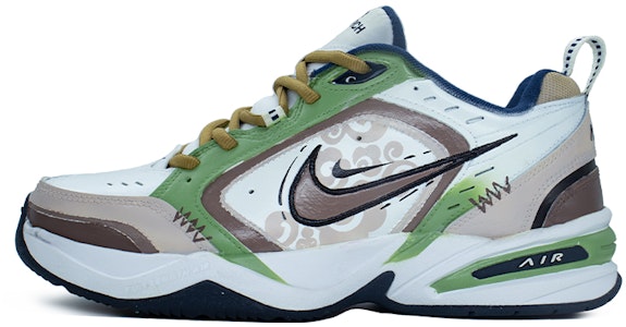 나이키 에어 모나크 IV '화이트 브라운' (커스텀) 415445-102(Team100-绿野仙棕} Buy 나이키 에어 모나크 IV '화이트 브라운' (커스텀) 415445-102(Team100-绿野仙棕}