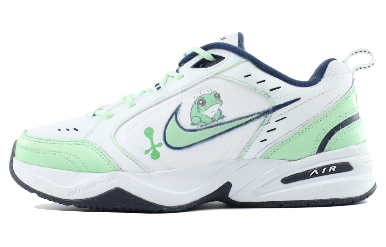 [Custom Shoes] Nike Air Monarch IV 'White Navy'