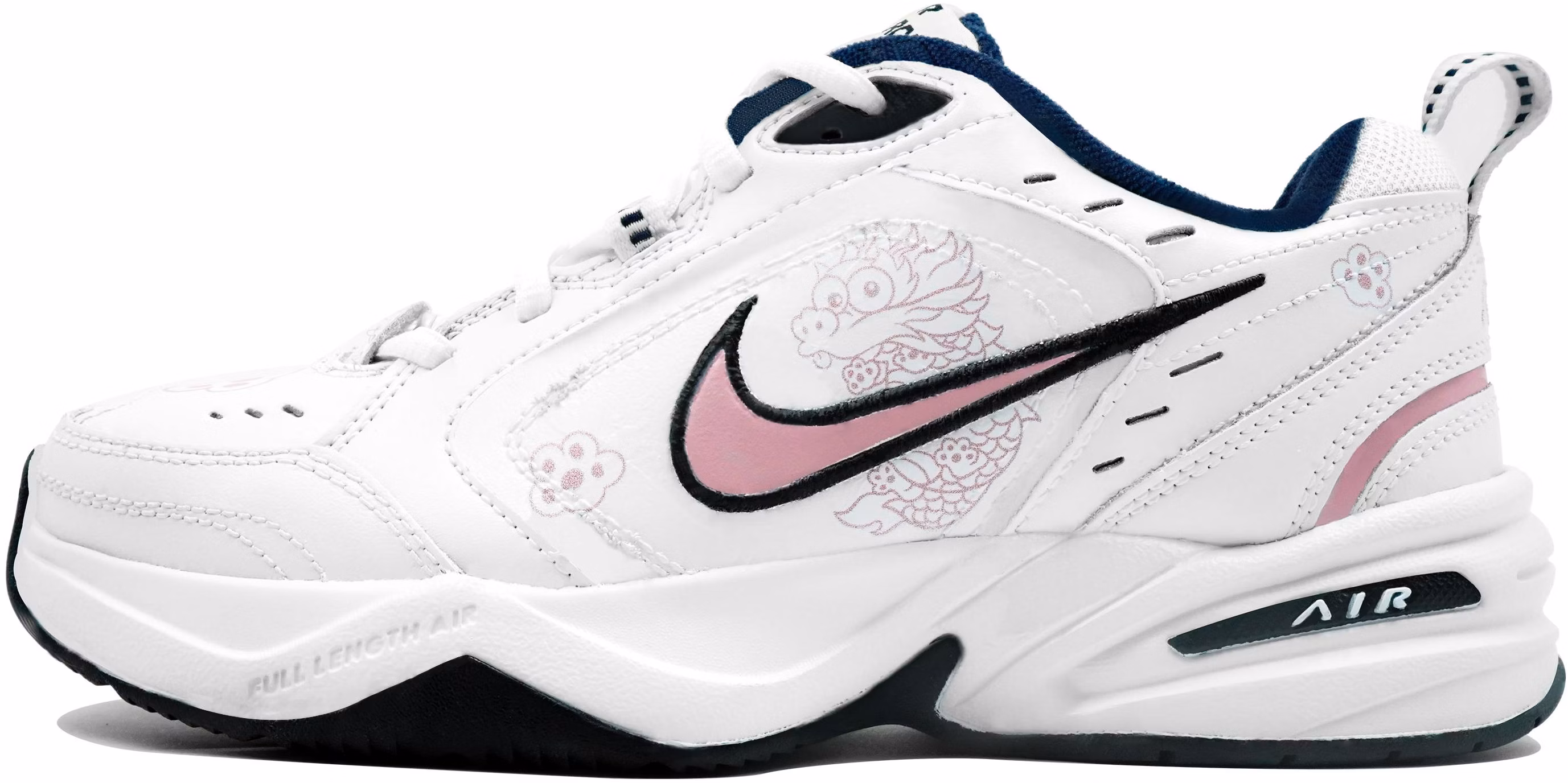 custom-shoes-nike-air-monarch-iv-white-navy-dragon-baby