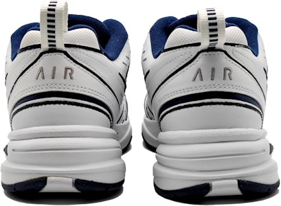 【定制球鞋】Nike Air Monarch 4 白色深藍 二次元 動感鞋身 手繪結構線條 漸變勾 復古休閒 低幫 老爹鞋 男女同款 黑白 Purchase 【定制球鞋】Nike Air Monarch 4 白色深藍 二次元 動感鞋身 手繪結構線條 漸變勾 復古休閒 低幫 老爹鞋 男女同款 黑白