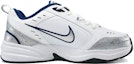 Lookbook Zapatillas Nike Air Monarch IV 'Blanco Azul Artista Mítico' Personalizadas 415445-102(Team205-多闻天王)