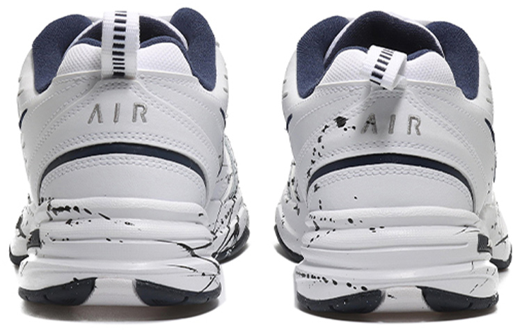 Purchase Zapatillas Nike Air Monarch IV 'Blanco Azul Tinta' 415445-102(Team10-泼墨黑男女黑白QD)