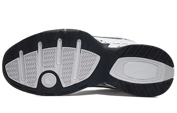 Details for Zapatillas Nike Air Monarch IV 'Blanco Azul Tinta' 415445-102(Team10-泼墨黑男女黑白QD)