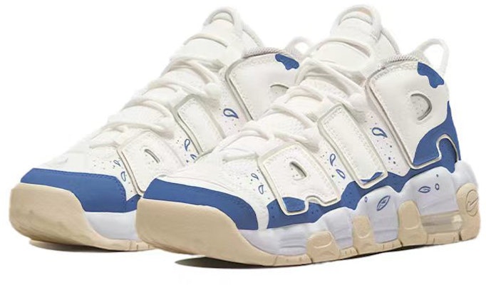 나이키 에어 모어 업템포 '물병자리' 커스텀 (Nike Air More Uptempo '물병자리' Custom) DM1023-001(TeamS-星座蓝QD) Lookbook 나이키 에어 모어 업템포 '물병자리' 커스텀 (Nike Air More Uptempo '물병자리' Custom) DM1023-001(TeamS-星座蓝QD)