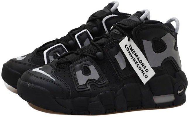 ナイキ エア モア アップテンポ '黒灰リフレクティブ' DM0017-001(Team拾玖-反光贴布S-BOX) Lookbook ナイキ エア モア アップテンポ '黒灰リフレクティブ' DM0017-001(Team拾玖-反光贴布S-BOX)