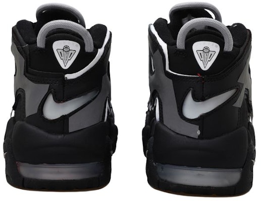 ナイキ エア モア アップテンポ '黒灰リフレクティブ' DM0017-001(Team拾玖-反光贴布S-BOX) Shop ナイキ エア モア アップテンポ '黒灰リフレクティブ' DM0017-001(Team拾玖-反光贴布S-BOX)