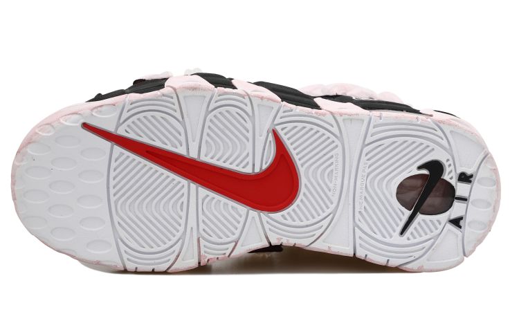 [Custom Shoes] Nike Air More Uptempo 'Black Pink Rose' 圖 5