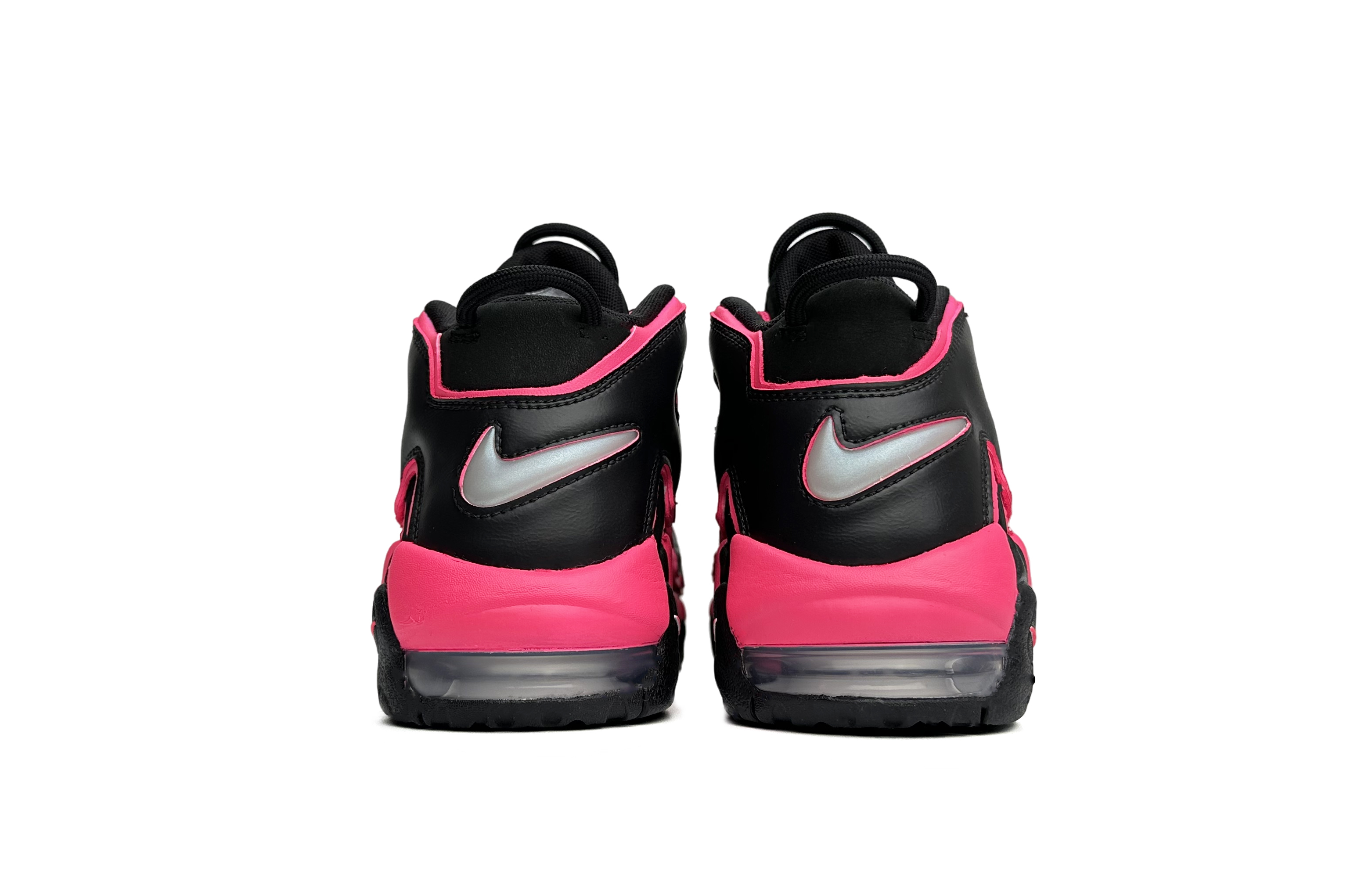 [Custom Shoes] Nike Air More Uptempo 'Black Pink Sweetheart' 圖 4