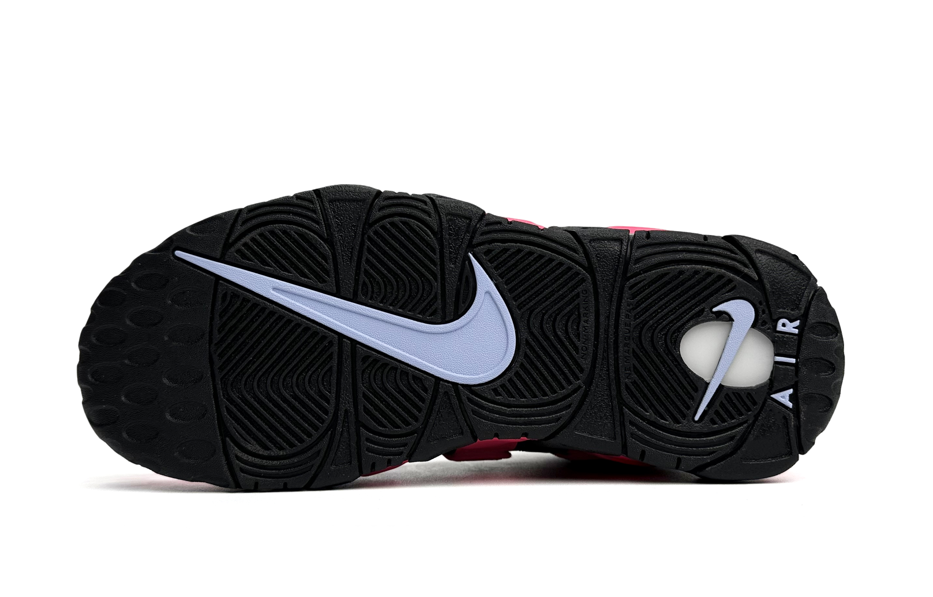 [Custom Shoes] Nike Air More Uptempo 'Black Pink Sweetheart' 圖 5