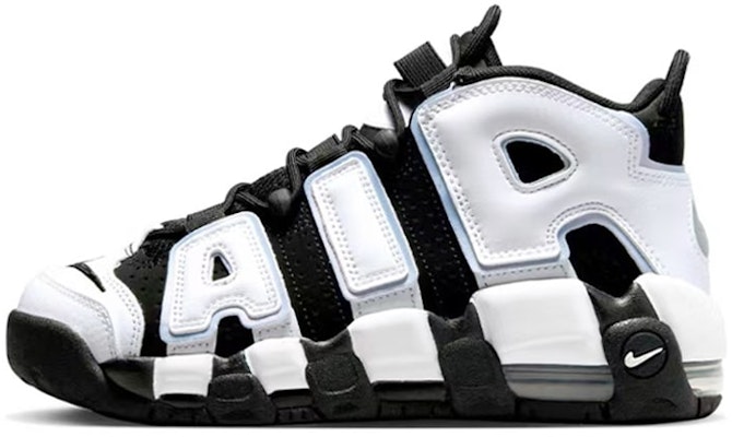 【定制球鞋】 Nike Air More Uptempo 辣酷風 Y2K 潮流 千禧 中幫 板鞋 GS 黑玫紅 Details for 【定制球鞋】 Nike Air More Uptempo 辣酷風 Y2K 潮流 千禧 中幫 板鞋 GS 黑玫紅