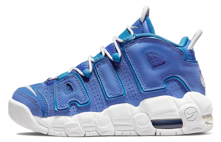 Purchase [Sepatu Custom] Nike Air More Uptempo 'Pohon Natal Biru' DM1023-400(TeamB-女款圣诞树蓝色)