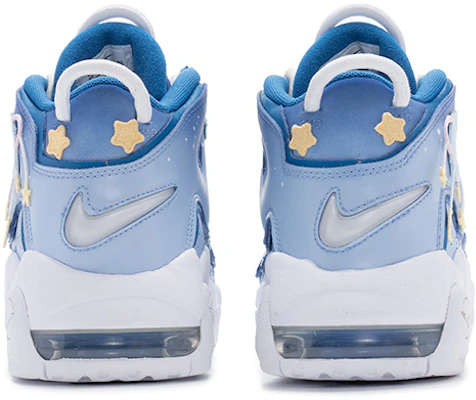 【定制球鞋】 Nike Air More Uptempo 藍色星空 立體星球 星空漸變 高筒 復古籃球鞋 GS 藍色 Purchase 【定制球鞋】 Nike Air More Uptempo 藍色星空 立體星球 星空漸變 高筒 復古籃球鞋 GS 藍色