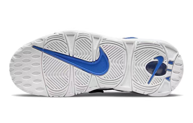 Details for 【定制球鞋】 Nike Air More Uptempo 藍色星空 立體星球 星空漸變 高筒 復古籃球鞋 GS 藍色