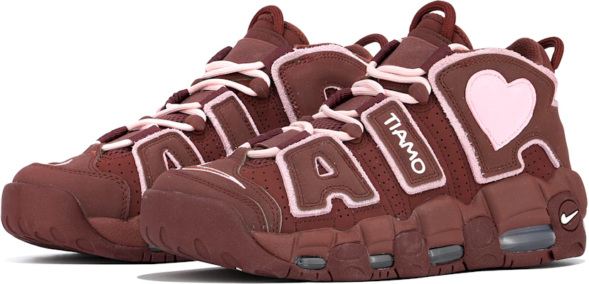 나이키 에어 모어 업템포 '브라운 핑크 하트' 커스텀 DV3466-200(TeamTen-女款棕粉立体爱心) Purchase 나이키 에어 모어 업템포 '브라운 핑크 하트' 커스텀 DV3466-200(TeamTen-女款棕粉立体爱心)