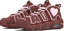 Purchase 나이키 에어 모어 업템포 '브라운 핑크 하트' 커스텀 DV3466-200(TeamTen-女款棕粉立体爱心)