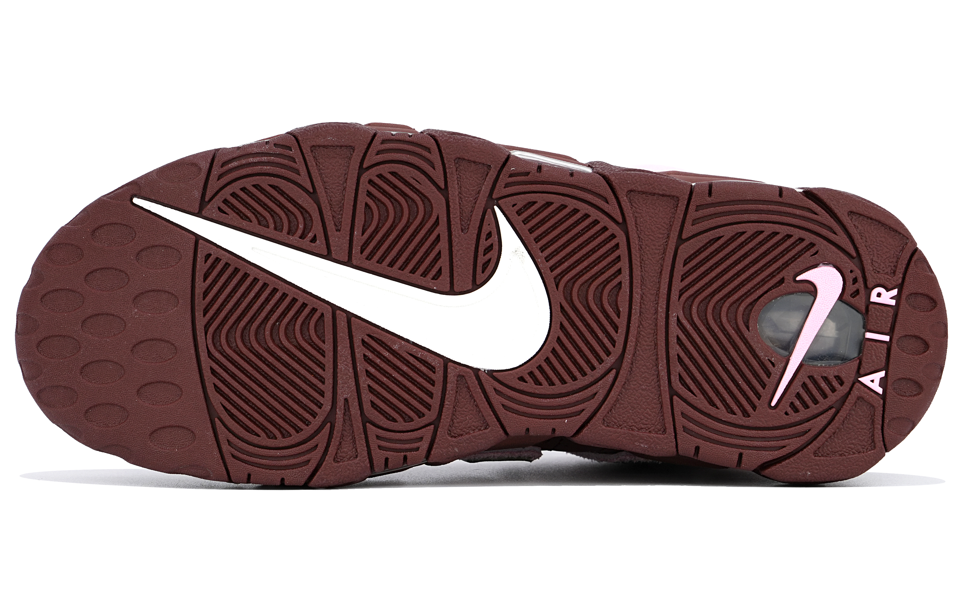 ナイキ エアモアアップテンポ ブラウン/ピンクAIR MORE UPTEMPO