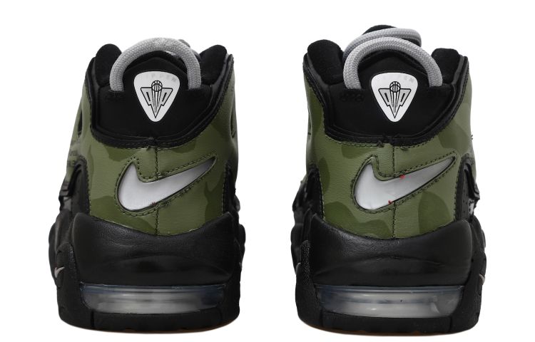 [Custom Shoes] Nike Air More Uptempo 'Camo Black Green' 圖 4