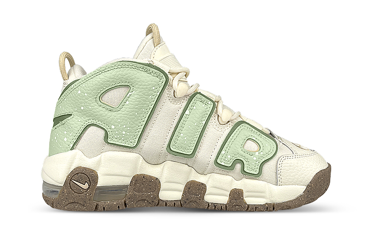 Order [Kasut Custom] Nike Air More Uptempo 'Candy Macaron' DX1939-100(Team47-女皮蓬绿SBOX)