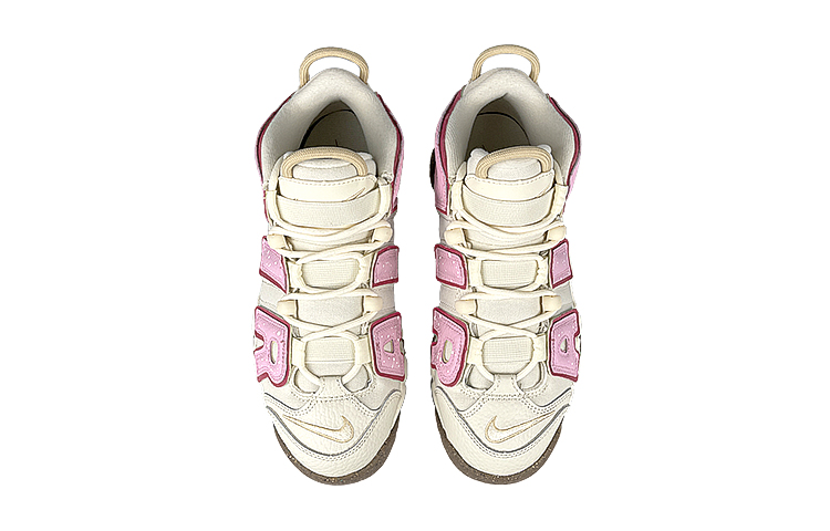 Shop [Kasur Kasut] Nike Air More Uptempo 'Candy Macaron' DX1939-100(Team47-女皮蓬粉SBOX)