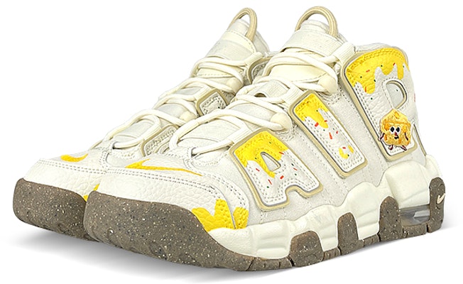 【定制鞋款】耐克Air More Uptempo "芝士牛奶逃跑日记" DX1939-100-485261 Lookbook 【定制鞋款】耐克Air More Uptempo "芝士牛奶逃跑日记" DX1939-100-485261