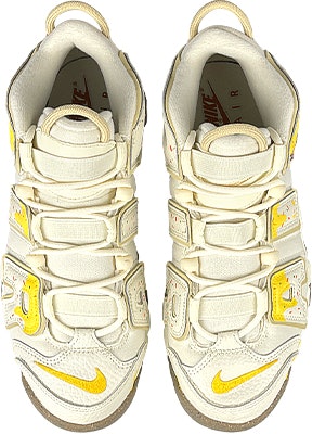 【訂製籃球鞋】Nike Air More Uptempo 禮盒 芝士起司 逃生日記 耐磨 中筒 復古籃球鞋 GS 米黃 Purchase 【訂製籃球鞋】Nike Air More Uptempo 禮盒 芝士起司 逃生日記 耐磨 中筒 復古籃球鞋 GS 米黃
