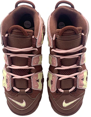 【訂製球鞋】Nike Air More Uptempo 巧克力蛋糕 美式復古 逃生日記 中筒 復古籃球鞋 男女款 粉棕色 Purchase 【訂製球鞋】Nike Air More Uptempo 巧克力蛋糕 美式復古 逃生日記 中筒 復古籃球鞋 男女款 粉棕色