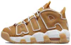 Cheap 【定製球鞋】 Nike Air More Uptempo 聖誕主題 泰迪熊 毛絨 縫紉 高幫 復古籃球鞋 GS 棕色 特殊禮盒版